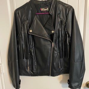 Faux Leather Jacket